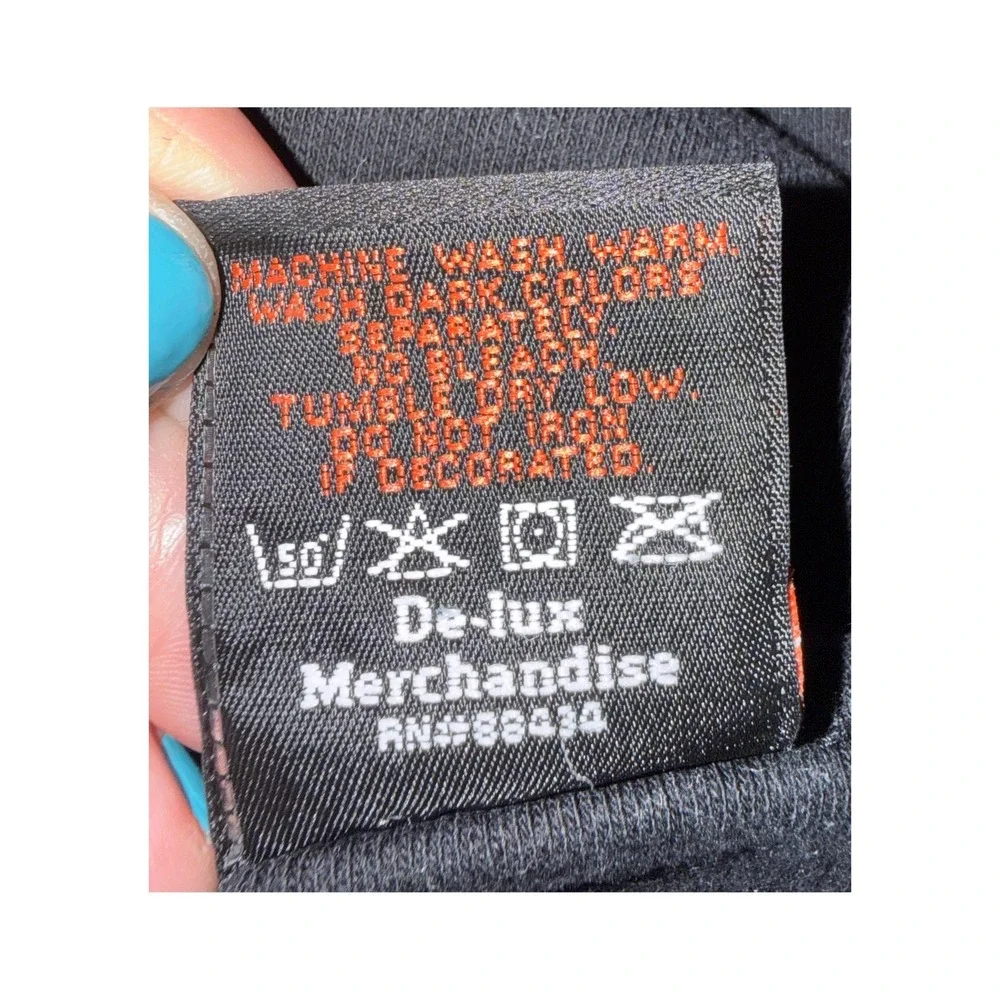 Harley Davidson Masters of the Machine Palm Beach Graphic T-Shirt Black Large - Picture 4 of 4